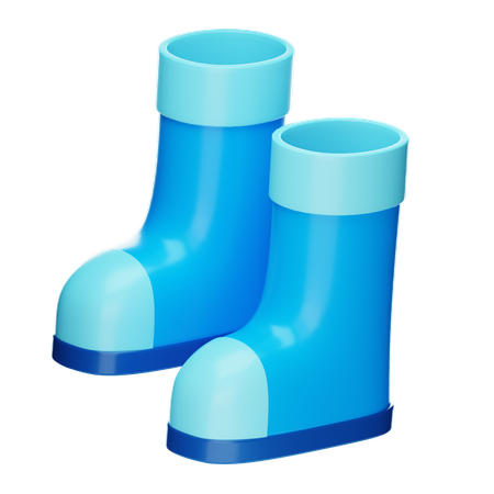 부츠  3D Icon