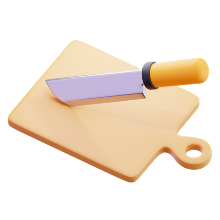 도마  3D Icon