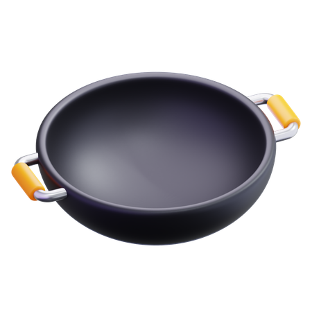 프라이팬  3D Icon