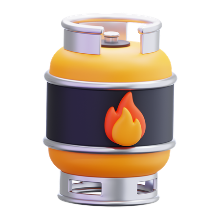 가스 탱크  3D Icon