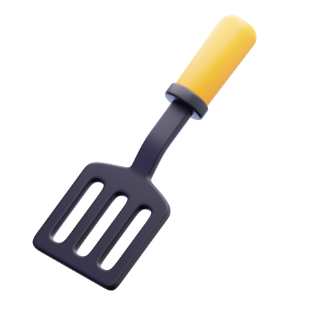 주걱  3D Icon