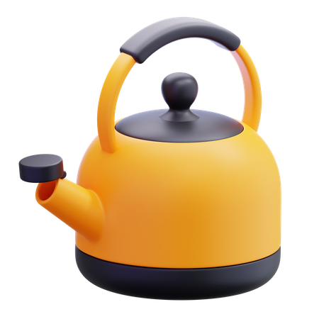 찻주전자  3D Icon