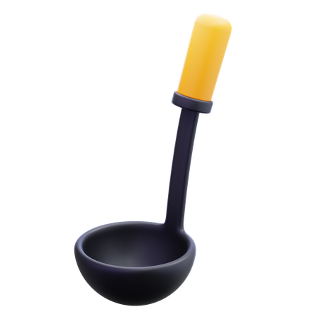 국자  3D Icon