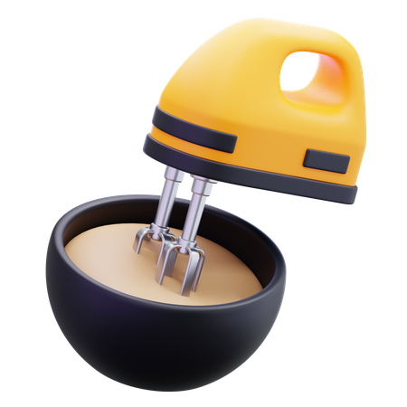 믹서  3D Icon