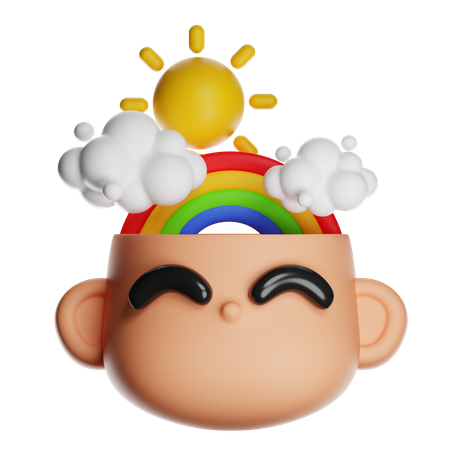 リラクゼーション  3D Icon