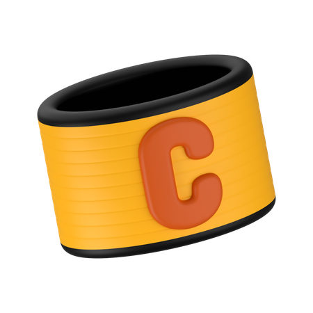 キャプテンの腕章  3D Icon