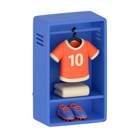 ロッカールーム  3D Icon