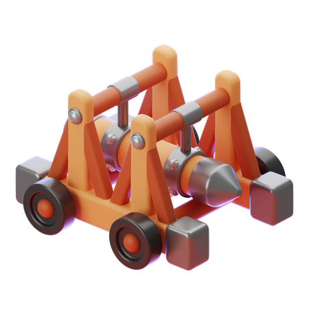 破城槌  3D Icon