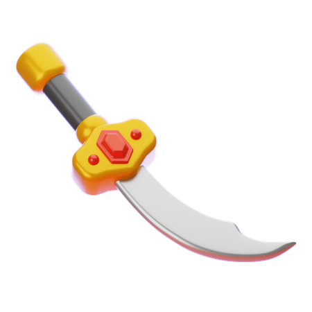 アラビアの剣  3D Icon