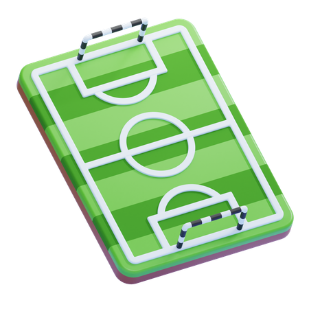 サッカー場  3D Icon