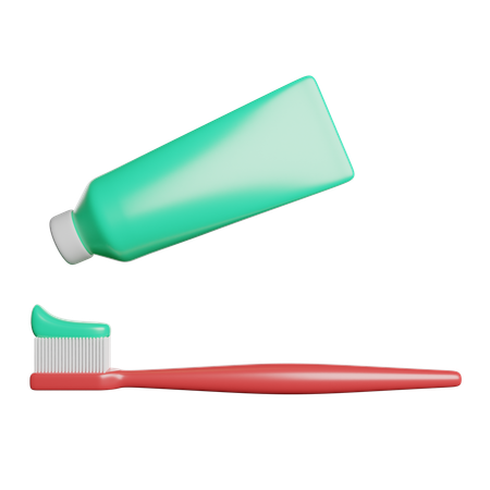 칫솔  3D Icon