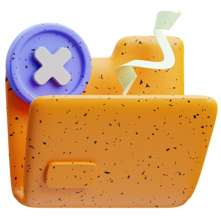 빈 폴더  3D Icon
