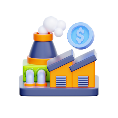 자본 투자  3D Icon