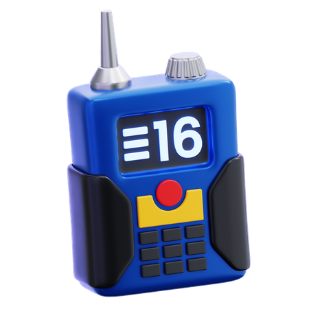 トランシーバー  3D Icon
