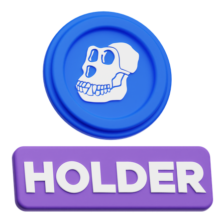 에이피코인 보유자  3D Icon