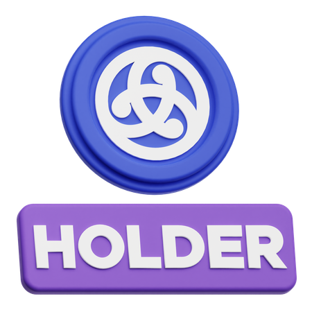 아스타 네트워크 홀더  3D Icon