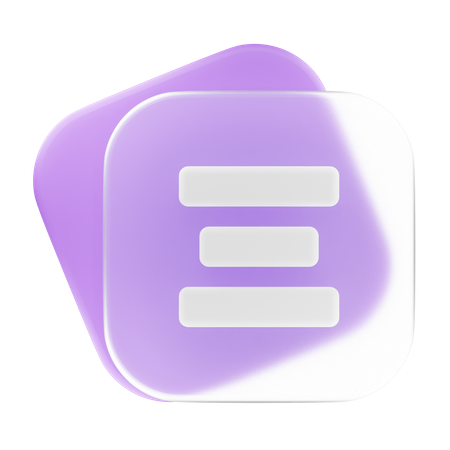 整列する  3Dアイコン