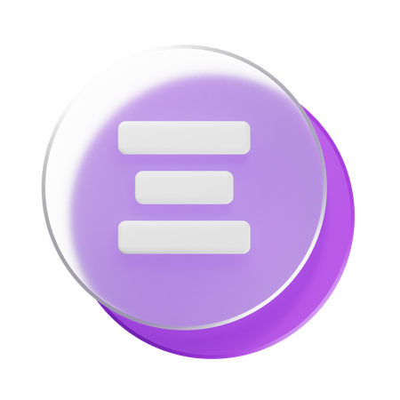 整列する  3Dアイコン