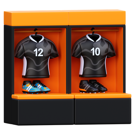 ロッカールーム  3D Icon