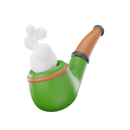 담배 파이프  3D Icon