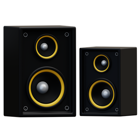 サウンドシステム  3Dアイコン