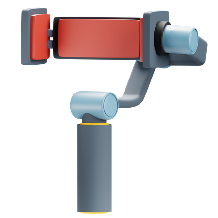 카메라 짐벌  3D 아이콘