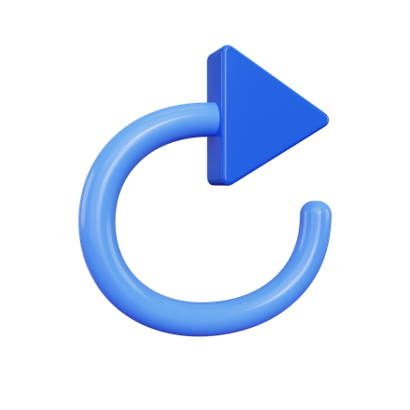 リロード矢印  3D Icon