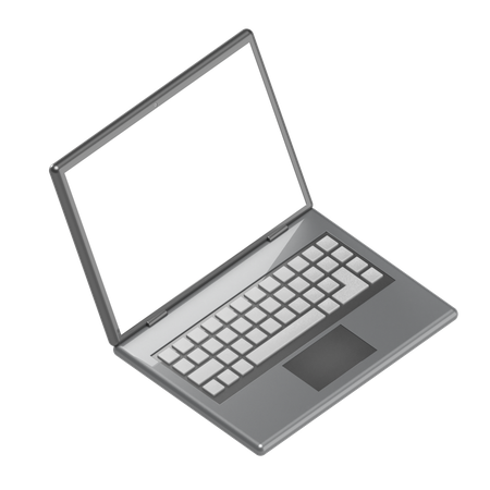 랩탑  3D Icon