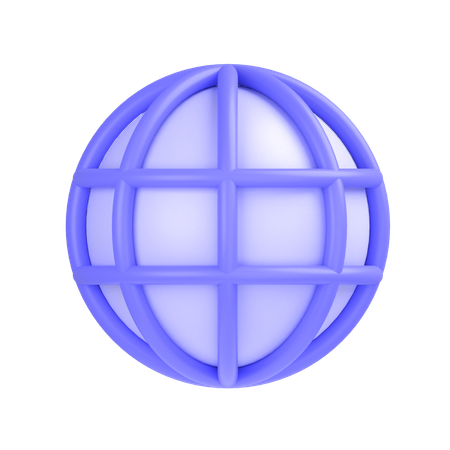 インターネット  3D Icon