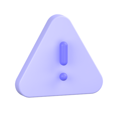 느낌표  3D Icon