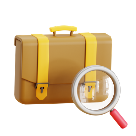 仕事探し  3D Icon
