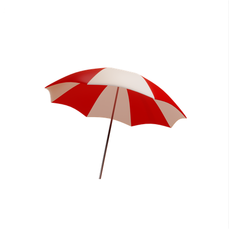 ビーチパラソル  3D Icon