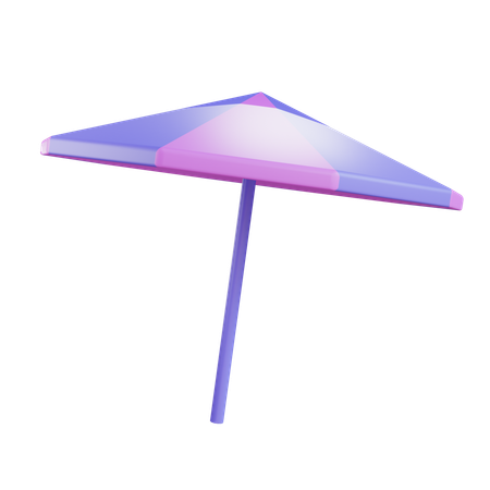 ビーチパラソル  3D Icon