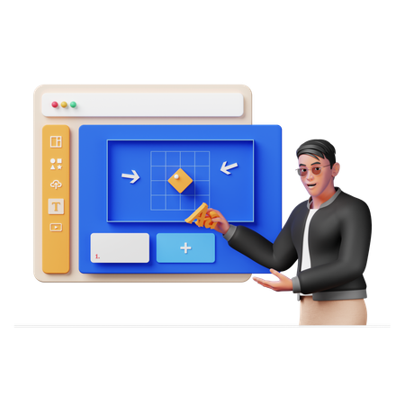 プレゼンテーションデザインアプリ  3D Icon
