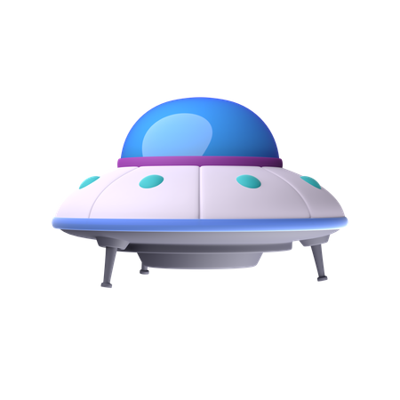 비행접시  3D Icon