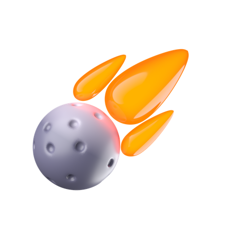 운석  3D Icon