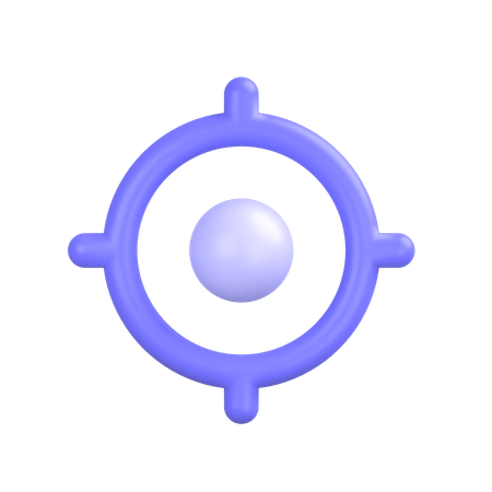 집중하다  3D Icon