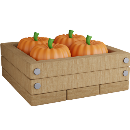 호박 수확  3D Icon
