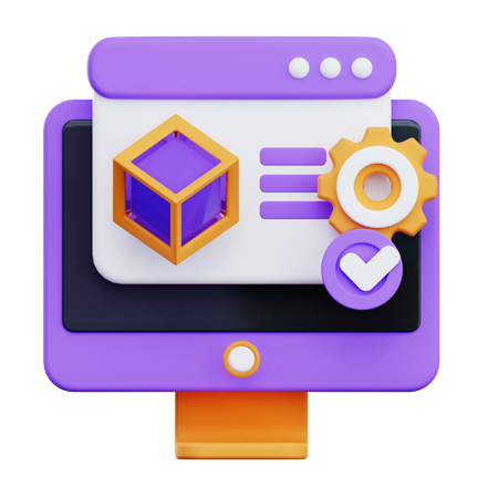 小切手印刷  3D Icon