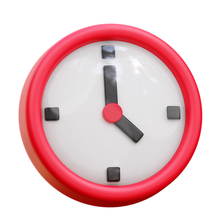 시계  3D Icon