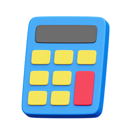 계산자  3D Icon