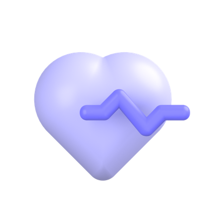 심장 박동  3D Icon