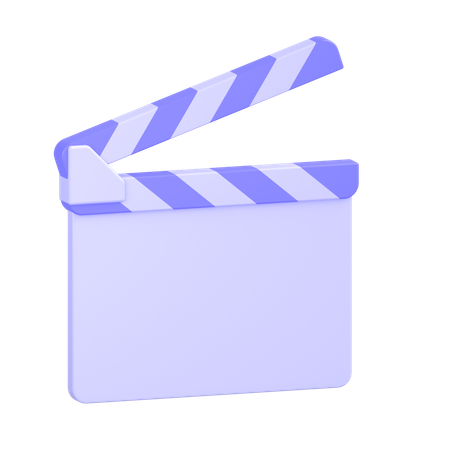 カチンコ  3D Icon