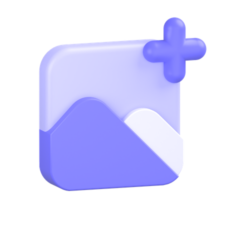 写真を追加  3D Icon