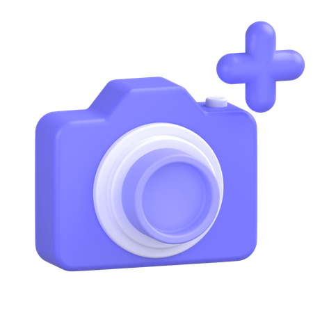 カメラを追加  3D Icon