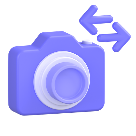 カメラ  3D Icon
