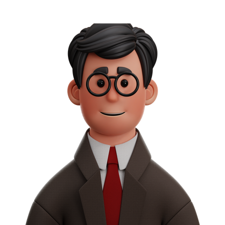 변호사  3D Icon