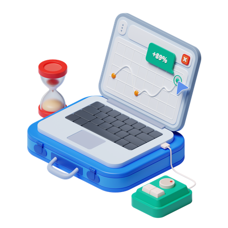 ビジネスチャート  3D Icon