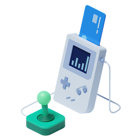 ゲームの支払い  3D Icon