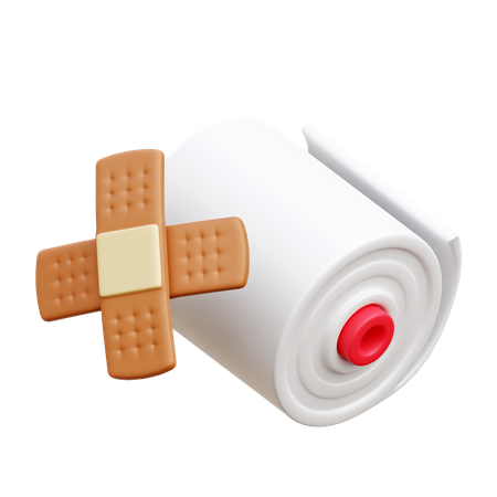 包帯  3D Icon